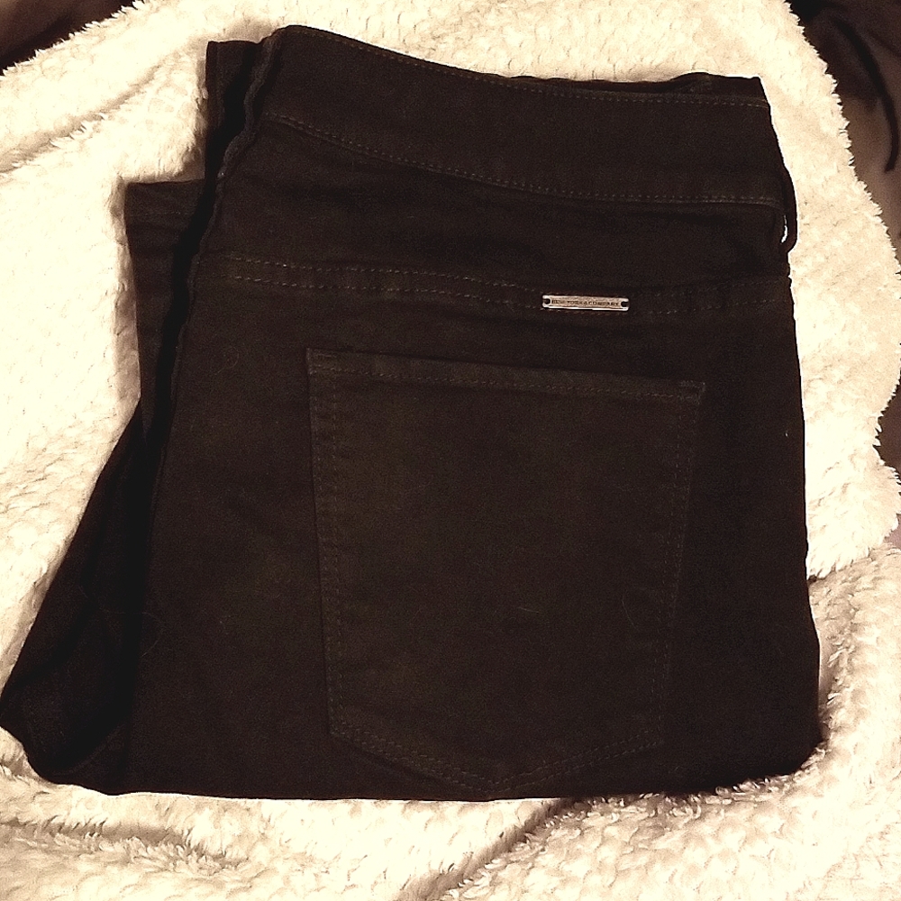 Solid black Boot cut Jeans Size 10